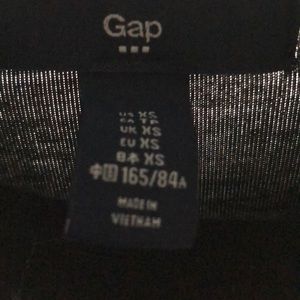 Black soft gap dress